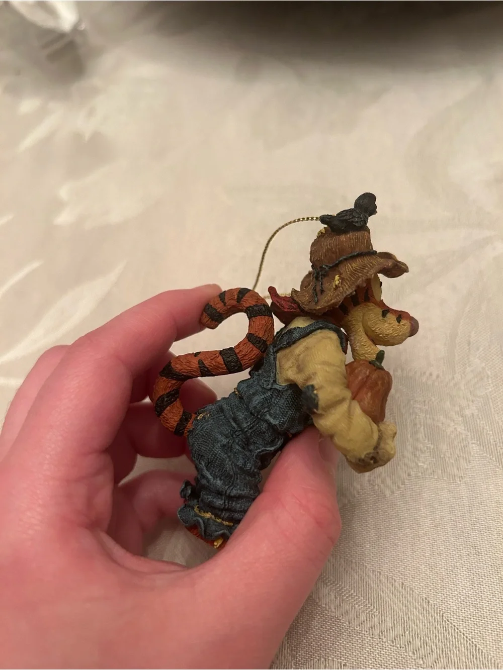 Vintage tiger Halloween Disney Boyd’s bears Christmas ornament